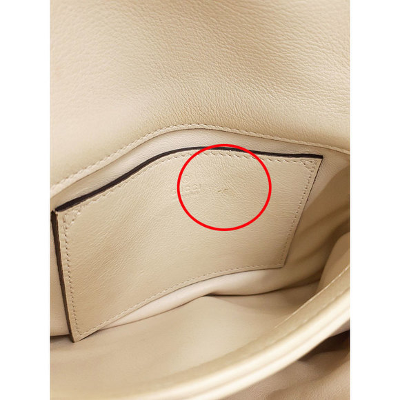 Gucci Blondie Mini Bag Ivory Leather Shoulder - Picture 4 of 8